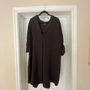 Black Shirt Dress / Tunic